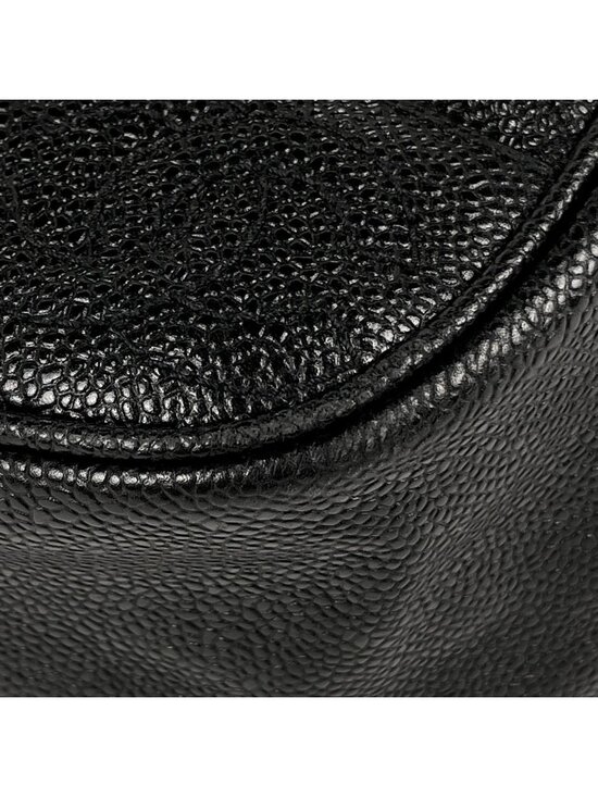 Chanel Triple CC Logo Backpack Caviar Leather Black main image 9